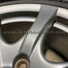 JDM FD2 Civic Type R Silver Wheels and Tires